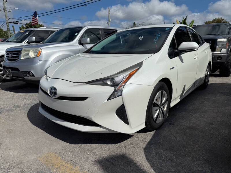 2016 Toyota Prius for sale at America Auto Wholesale Inc in Miami FL