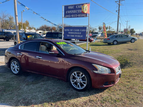 2012 Nissan Maxima for sale at OKC CAR CONNECTION in Oklahoma City OK