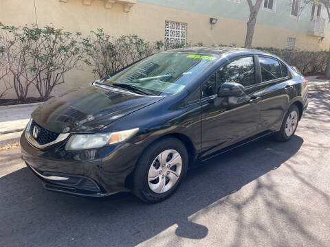 2015 Honda Civic for sale at CarMart of Broward in Lauderdale Lakes FL