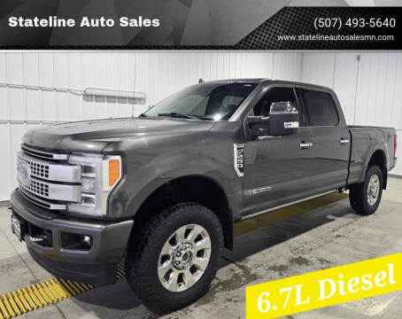 2019 Ford F-250 Super Duty for sale at Stateline Auto Sales in Mabel MN