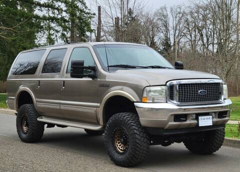 2002 Ford Excursion for sale at CLEAR CHOICE AUTOMOTIVE in Milwaukie OR