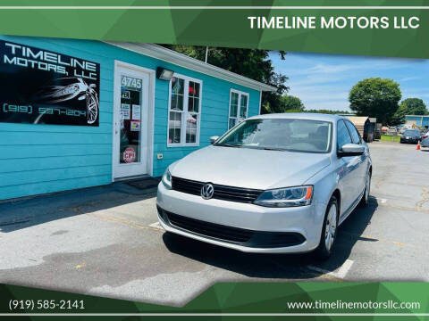 2011 Volkswagen Jetta for sale at Timeline Motors LLC in Clayton NC