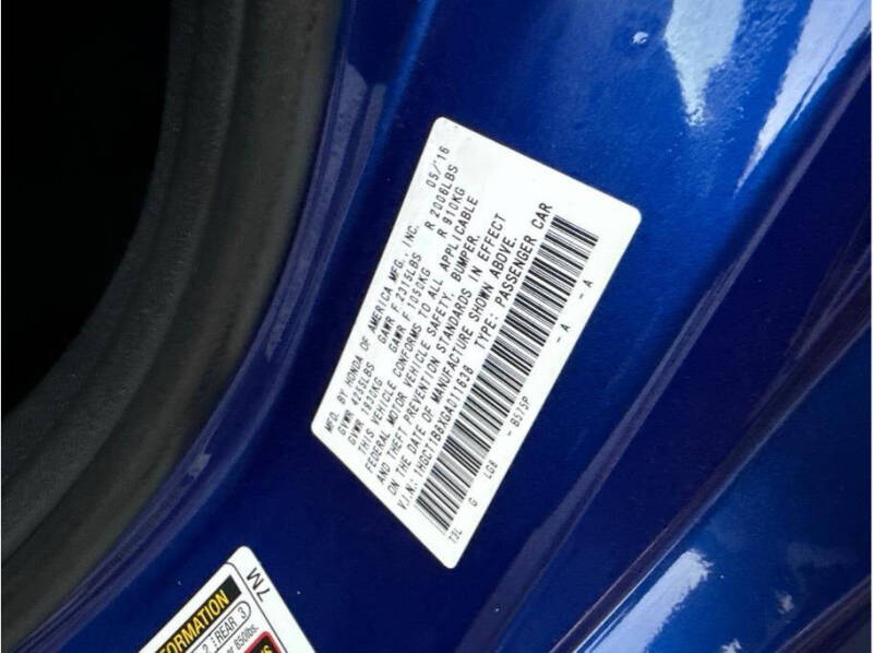 2016 Honda Accord EX-L