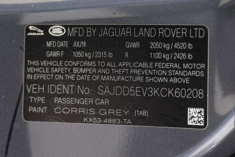 2019 Jaguar F-TYPE P340