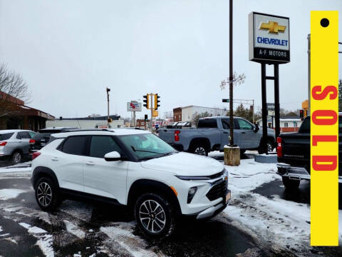 2025 Chevrolet TrailBlazer for sale at A-F MOTORS in Adams WI