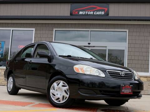 2008 Toyota Corolla for sale at CK MOTOR CARS in Elgin IL