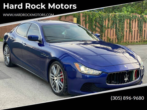 2015 Maserati Ghibli for sale at Hard Rock Motors in Hollywood FL