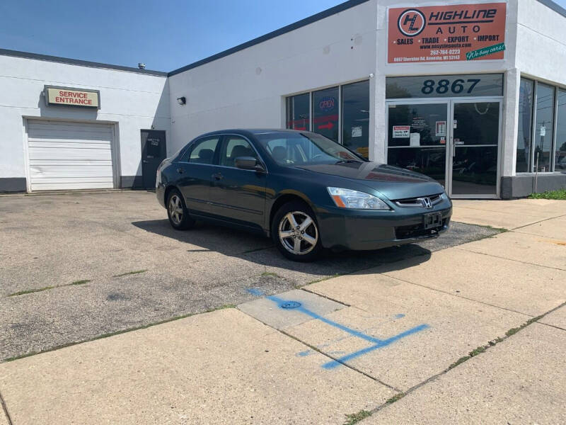 2004 Honda Accord for sale at HIGHLINE AUTO LLC in Kenosha WI