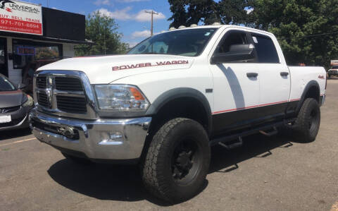 2012 RAM Ram Pickup 2500 for sale at Universal Auto Sales in Salem OR