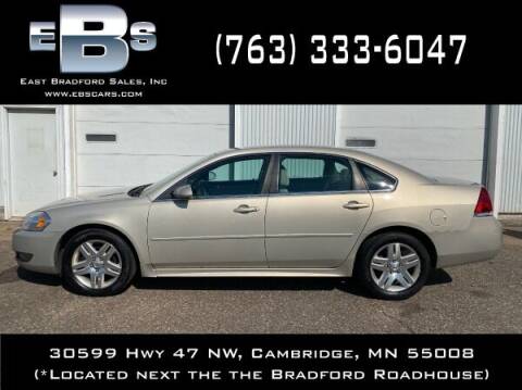 2010 Chevrolet Impala for sale at East Bradford Sales, Inc in Cambridge MN