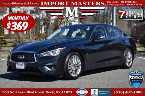 2020 Infiniti Q50 for sale at Import Masters in Great Neck NY