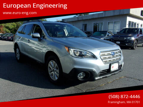 2017 Subaru Outback for sale at European Engineering in Framingham MA
