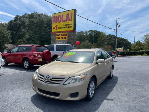 2011 Toyota Camry for sale at NO FULL COVERAGE AUTO SALES LLC in Austell GA