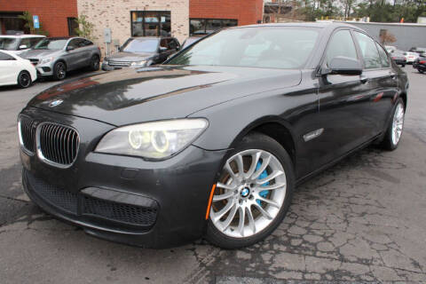 2012 BMW 7 Series for sale at Atlanta Unique Auto Sales in Norcross GA