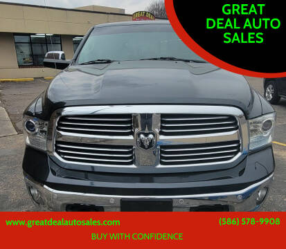 2017 RAM 1500 for sale at GREAT DEAL AUTO SALES in Center Line MI