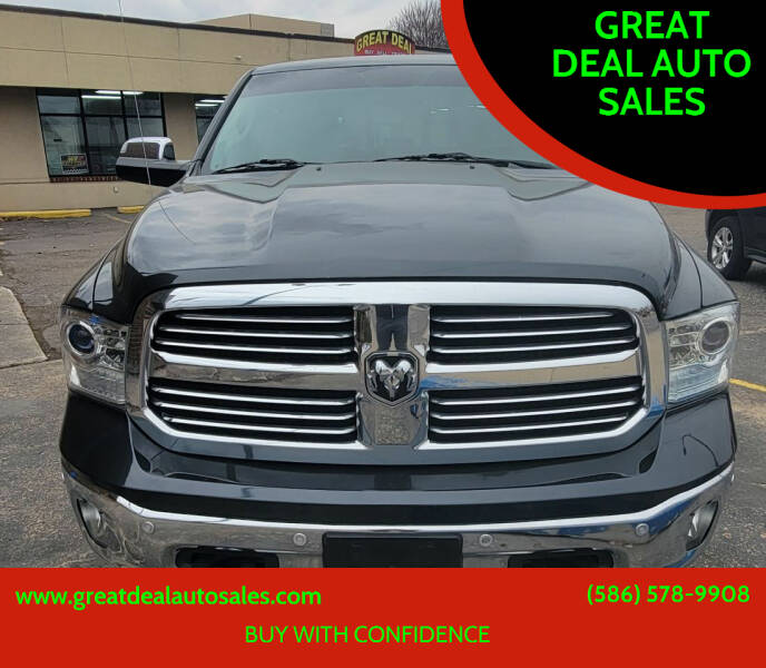 2017 RAM Ram Pickup 1500 for sale at GREAT DEAL AUTO SALES in Center Line MI