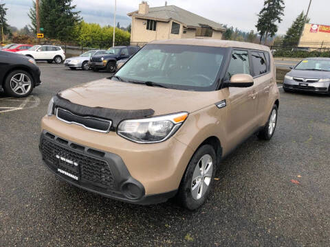 2016 Kia Soul for sale at KARMA AUTO SALES in Federal Way WA