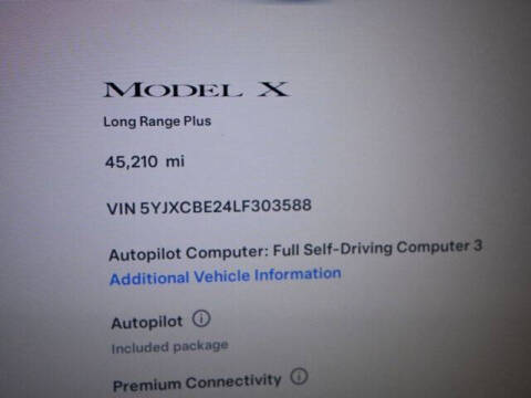 2020 Tesla Model X Long Range