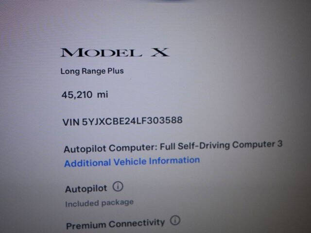 2020 Tesla Model X Long Range