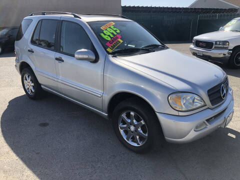2002 Mercedes-Benz M-Class for sale at A1 AUTO SALES in Clovis CA