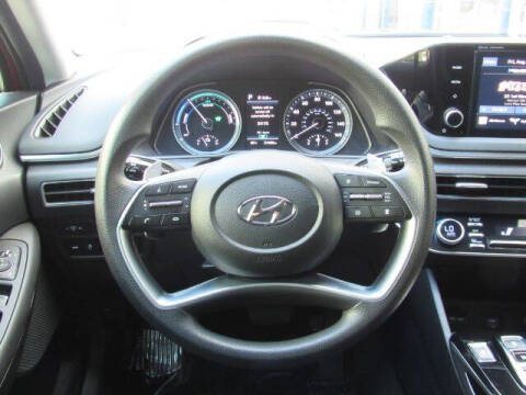 2023 Hyundai Sonata Hybrid Blue