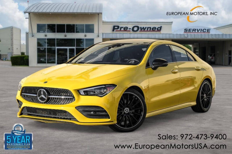 2022 Mercedes-Benz CLA for sale at European Motors Inc in Plano TX