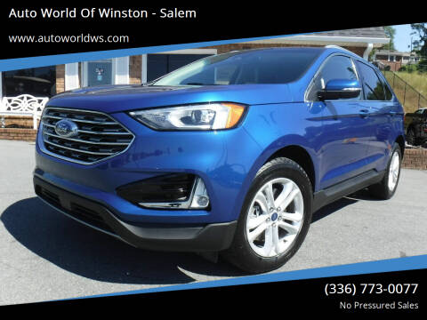 2020 Ford Edge for sale at Auto World Of Winston - Salem in Winston Salem NC