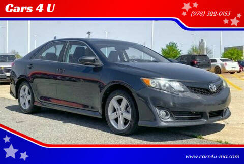 2013 Toyota Camry for sale at Cars 4 U in Haverhill MA