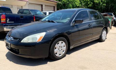 2003 Honda Accord for sale at Prestige Motor Sales in Denton TX