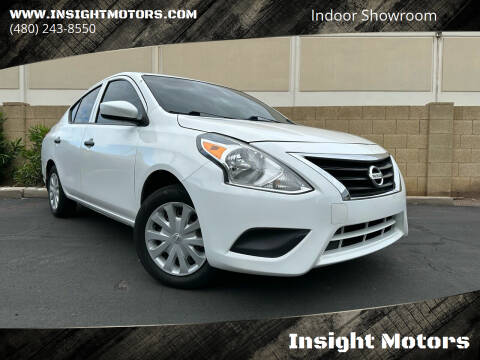 2018 Nissan Versa for sale at Insight Motors in Tempe AZ