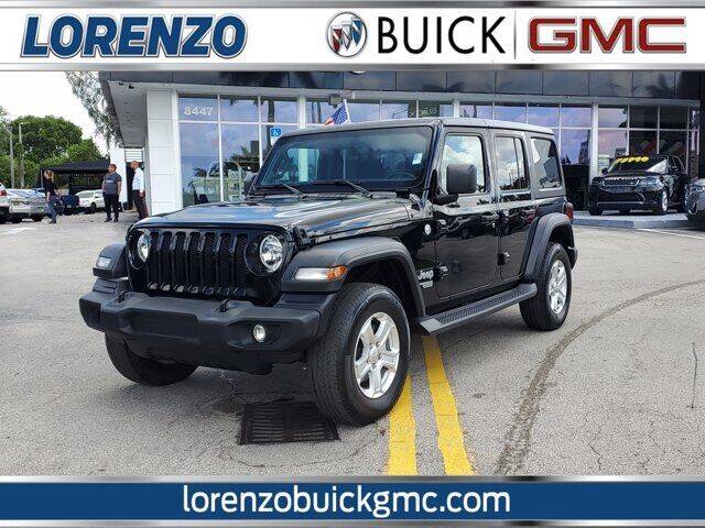 2020 Jeep Wrangler Unlimited for sale at Lorenzo Buick GMC in Miami FL