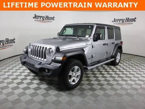 2019 Jeep Wrangler Unlimited for sale at Jerry Hunt Supercenter in Lexington NC