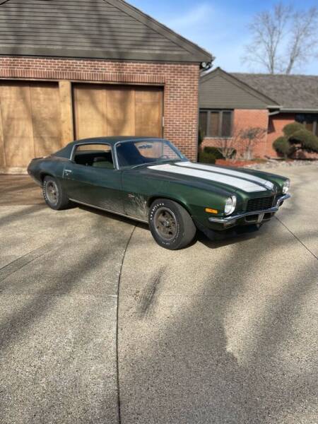 1970 Chevrolet Camaro for sale at Midwest Vintage Cars LLC in Chicago IL