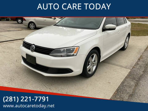 2012 Volkswagen Jetta for sale at AUTO CARE TODAY in Spring TX