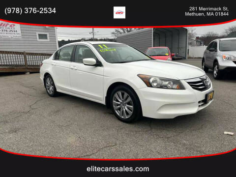 2011 Honda Accord for sale at ELITE AUTO SALES, INC in Methuen MA