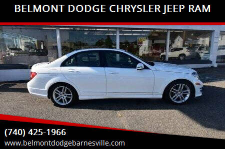 2014 Mercedes-Benz C-Class for sale at BELMONT DODGE CHRYSLER JEEP RAM in Barnesville OH