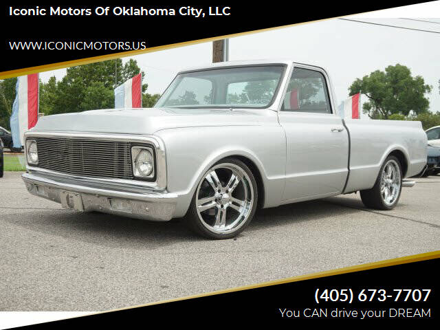 1971 Chevrolet C/K 10 Series for sale at Iconic Motors of Oklahoma City, LLC in Oklahoma City OK