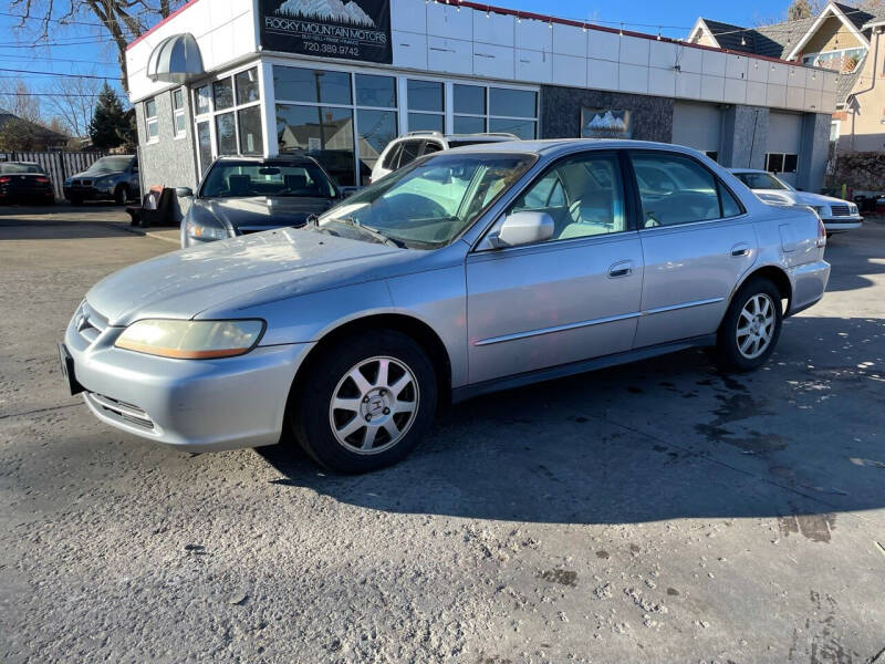 2002 Honda Accord for sale at Rocky Mountain Motors LTD in Englewood CO