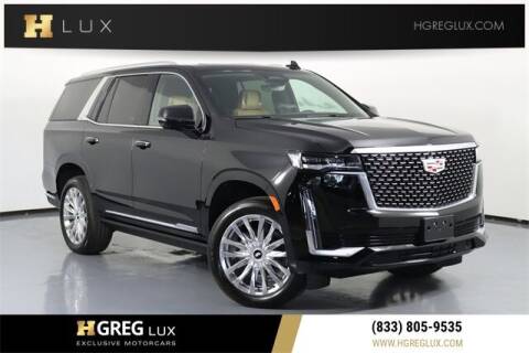 2022 Cadillac Escalade for sale at HGREG LUX EXCLUSIVE MOTORCARS in Pompano Beach FL