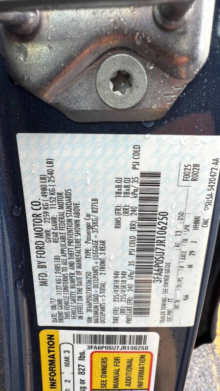 2018 Ford Fusion Energi Titanium