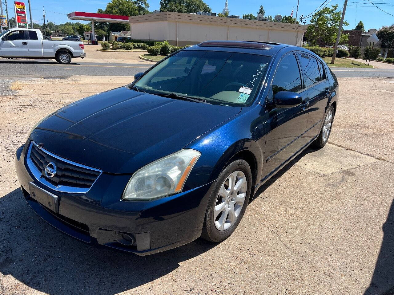 2007 nissan maxima blue