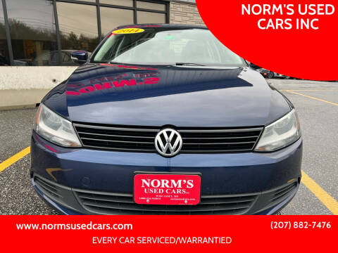 2014 Volkswagen Jetta for sale at NORM'S USED CARS INC in Wiscasset ME