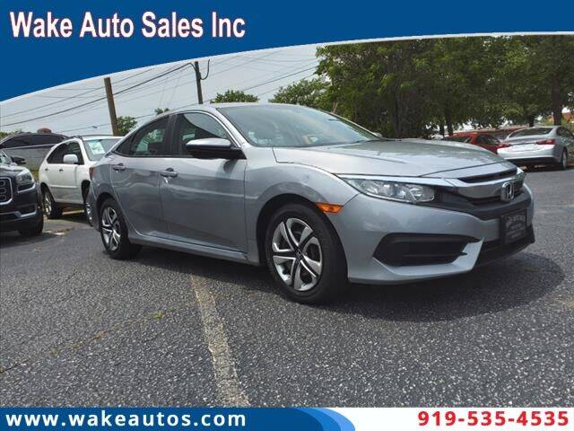 2017 Honda Civic for sale at Wake Auto Sales Inc in Raleigh NC
