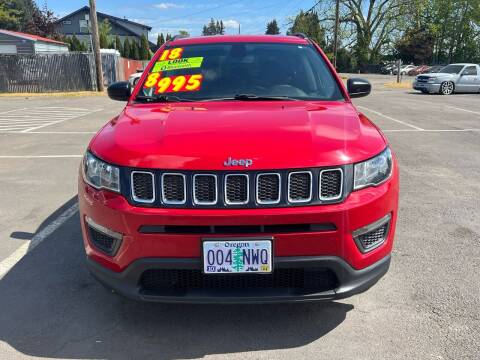 2018 Jeep Compass for sale at Low Price Auto and Truck Sales, LLC in Salem OR