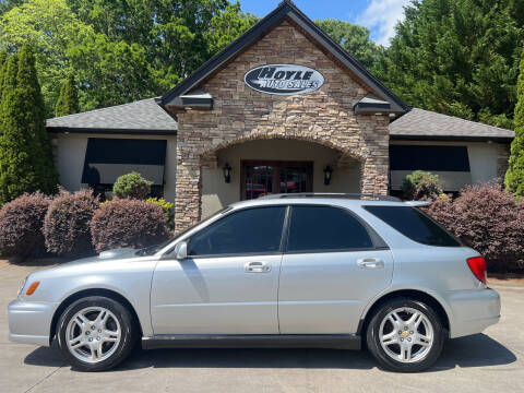 2002 Subaru Impreza for sale at Hoyle Auto Sales in Taylorsville NC