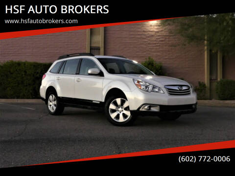 2012 Subaru Outback for sale at HSF AUTO BROKERS in Phoenix AZ