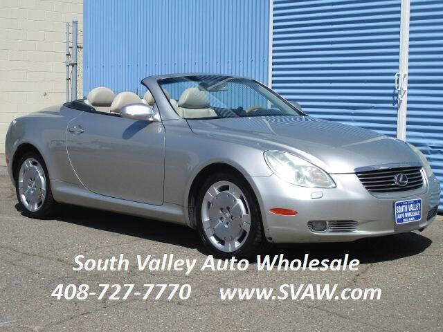 2002 Lexus SC 430 for sale at South Valley Auto Wholesale in Santa Clara, CA