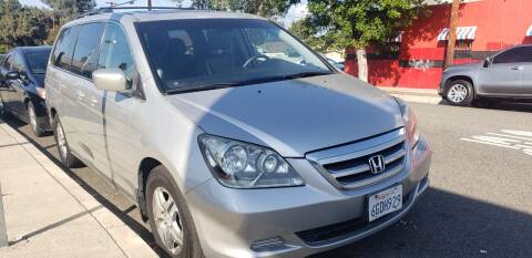 2007 Honda Odyssey for sale at LUCKY MTRS in Pomona CA