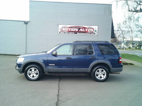 2006 Ford Explorer for sale at Motion Autos in Longview WA