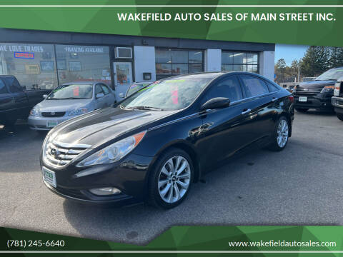 2013 Hyundai Sonata for sale at Wakefield Auto Sales of Main Street Inc. in Wakefield MA